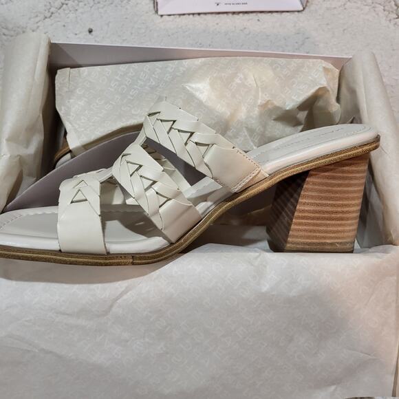 NEW Marc Fisher Women's Melita Heeled Sandal  Chic Cream size11 - Picture 6 of 7